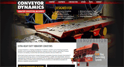 Desktop Screenshot of conveyordynamicscorp.com