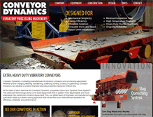 Tablet Screenshot of conveyordynamicscorp.com